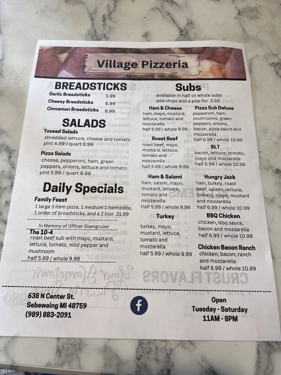 Menu Photo 1