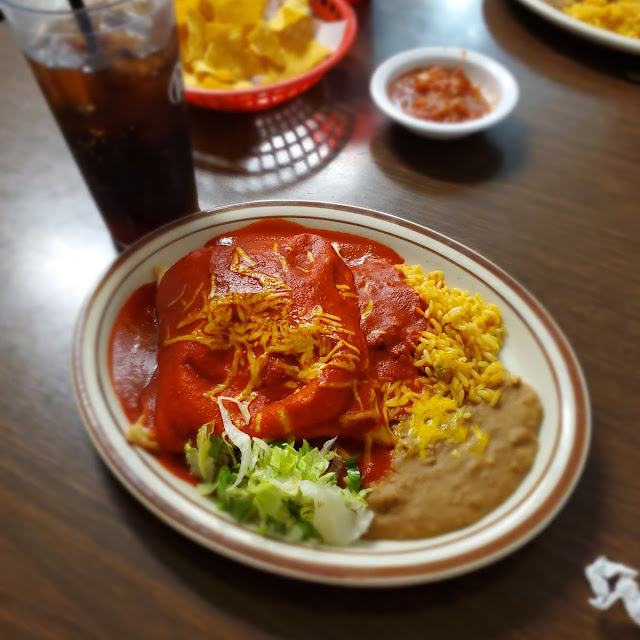 Carne Adovada Lunch Plate