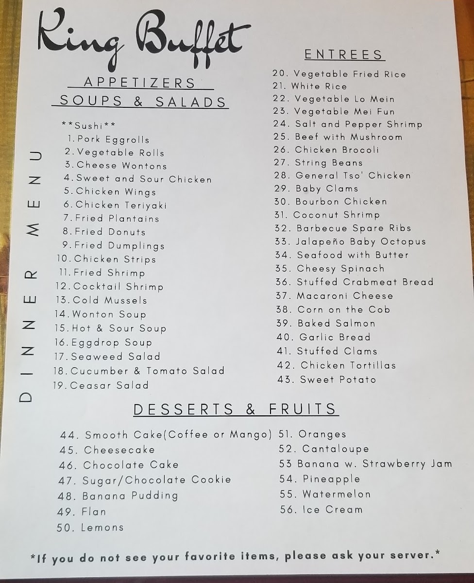 Menu Photo 0