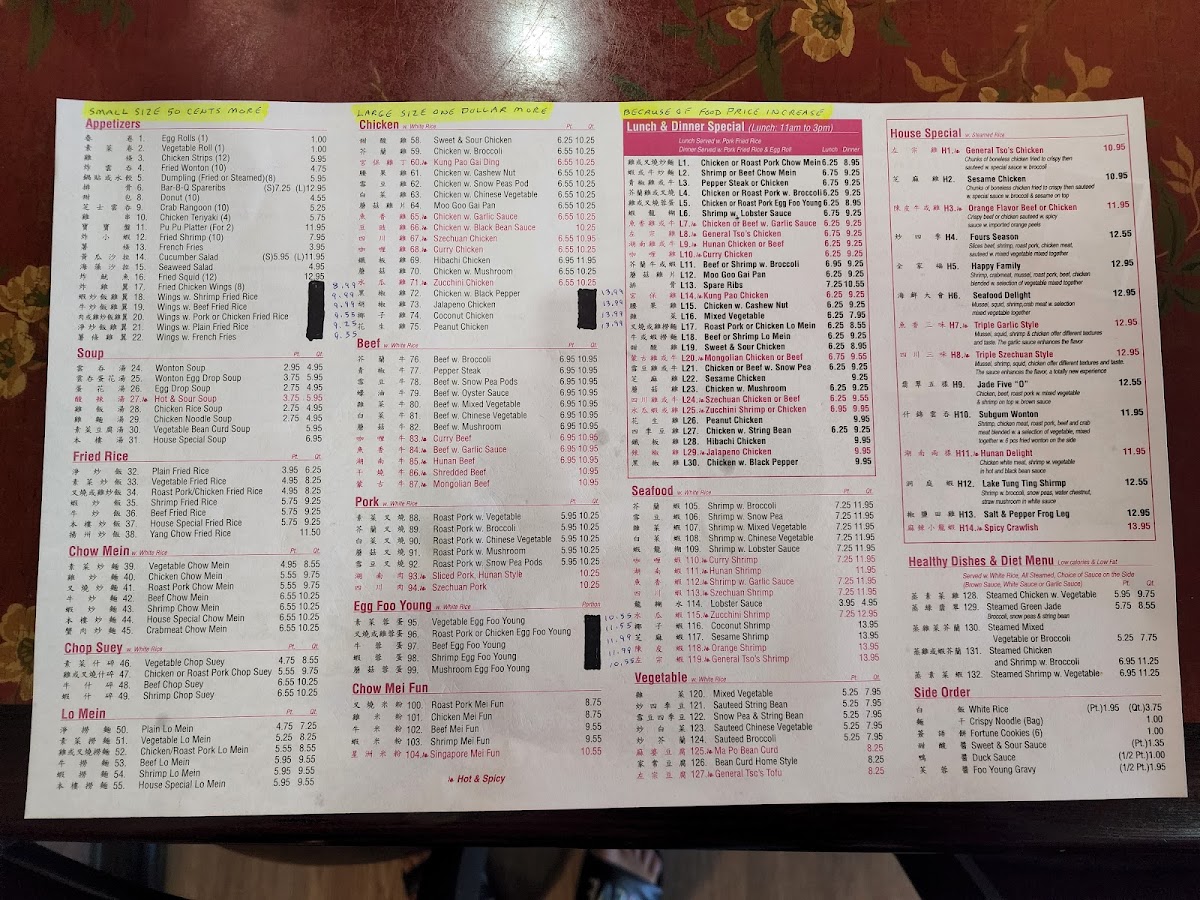 Menu Photo 1