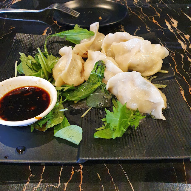 Dumplings and Prawn