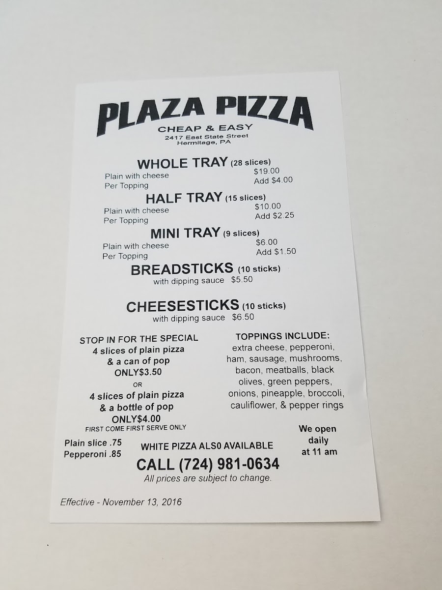 Menu Photo 0