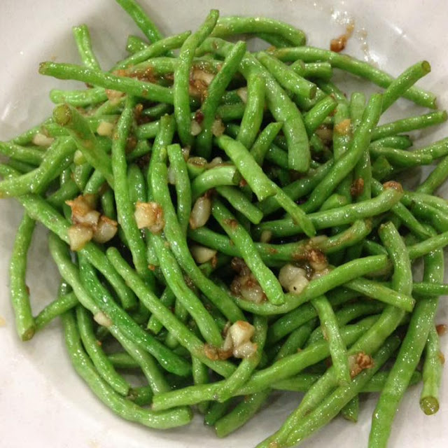 Baby French Beans in Salted Egg