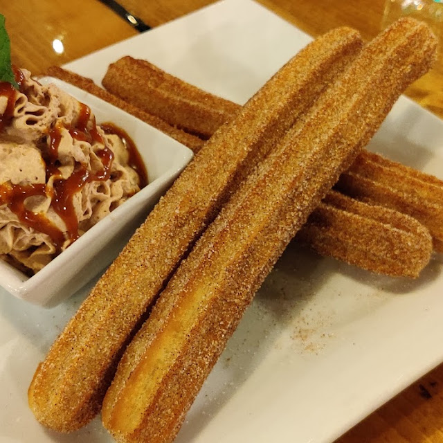 Churros with Chocolate Whipped Cream