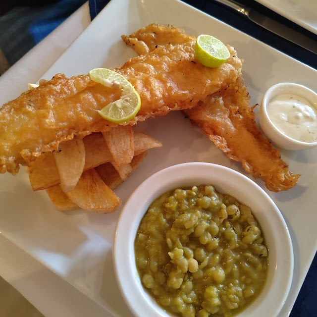 Fish Chips & Mushy Peas