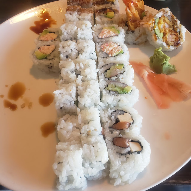 Snow Crab Roll Eel Avocado Roll Philadelphia Roll California Roll