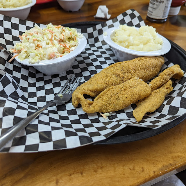 All You Can Eat Catfish Dinner