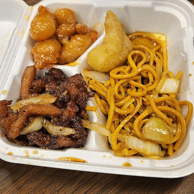 Lo Mein Honey Chicken & Teriyaki Chicken