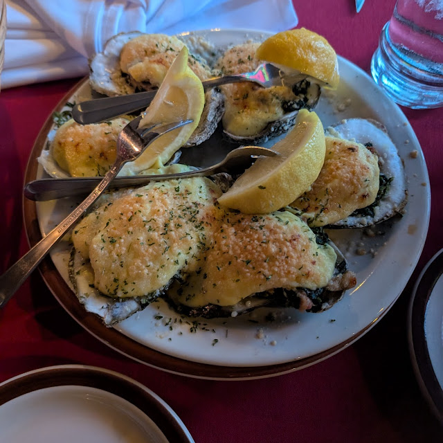 Oysters Rockefeller