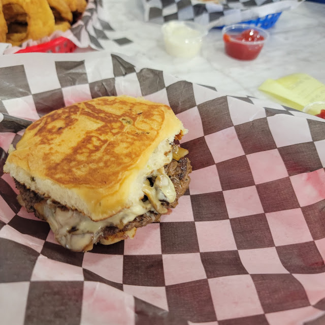 Mushroom Swiss Burger