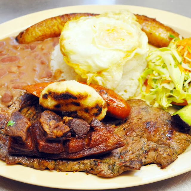 Bandeja Paisa Special Plate