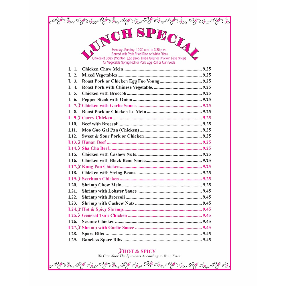 Menu Photo 3