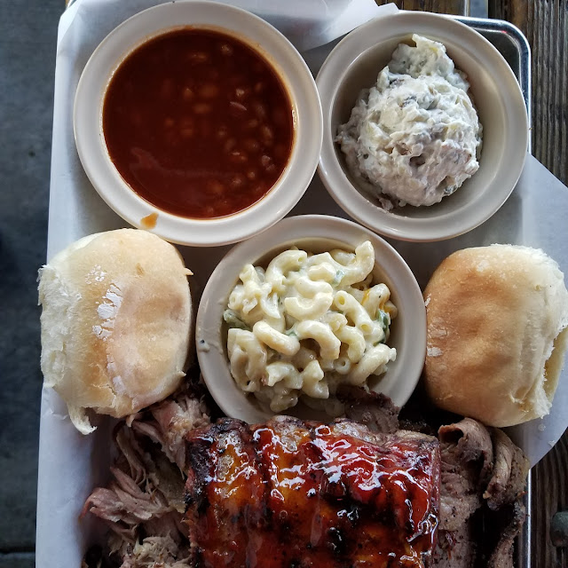 Whole Hog Sampler Platter