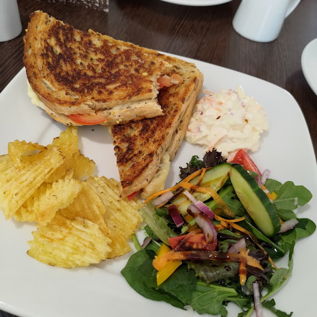 Sandwich and Salad