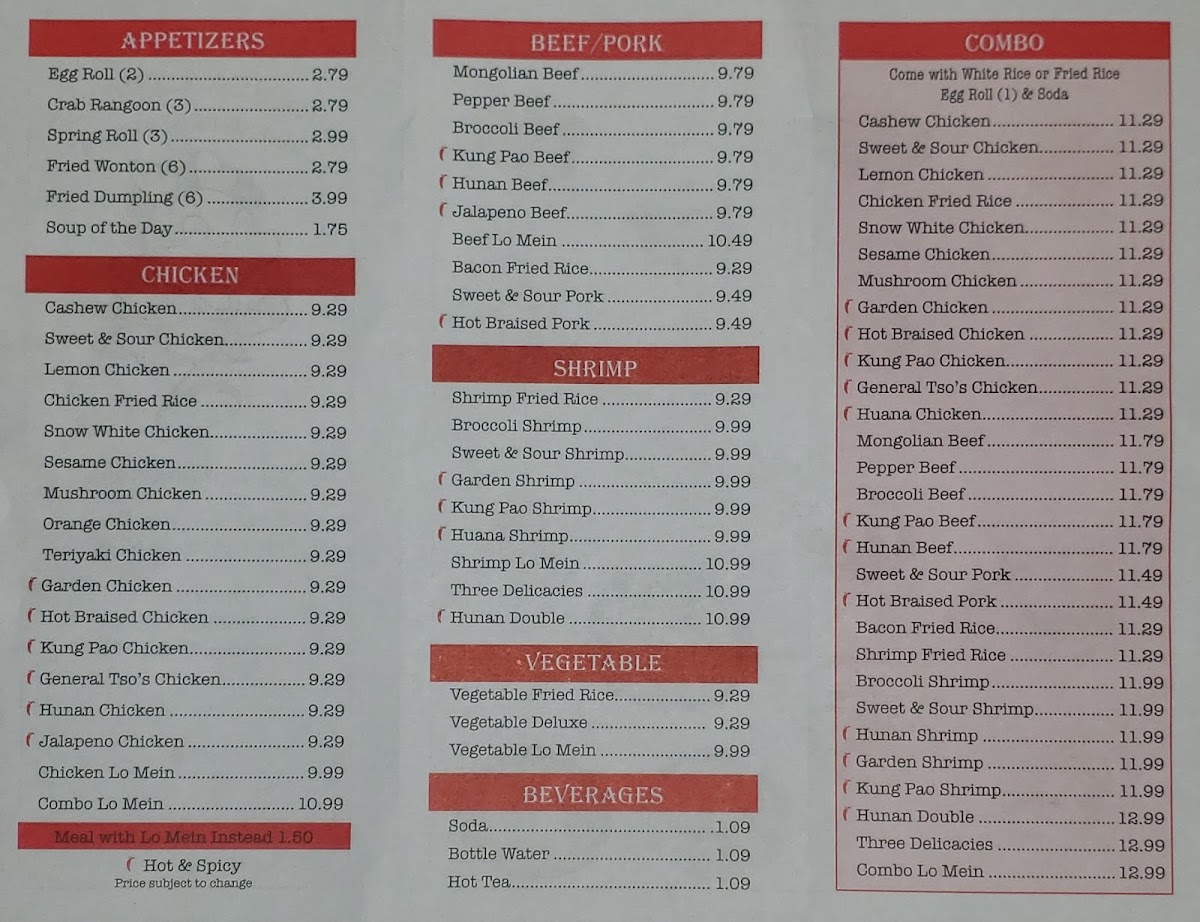 Menu Photo 0