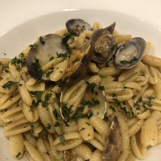 Malloreddus Pistacchio and Clams