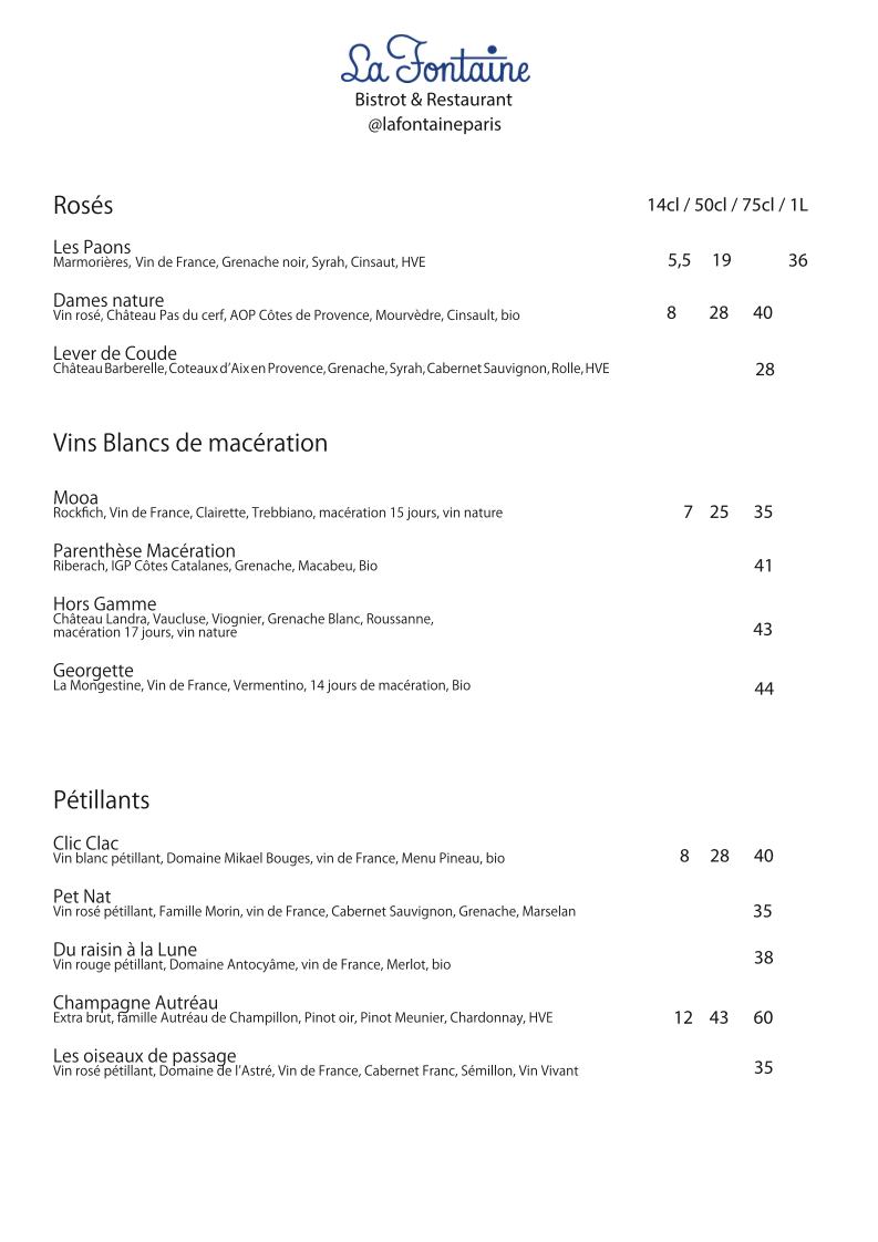 Menu Photo 0