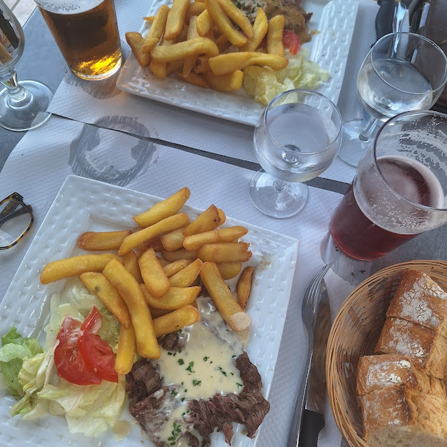 Sirloin Steak and Chips