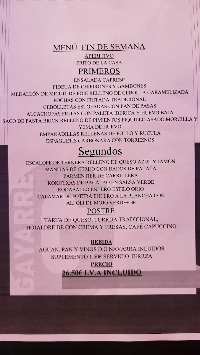 Menu Photo 0