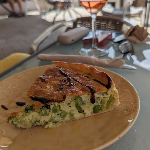 Vegetable Quiche of the Day
