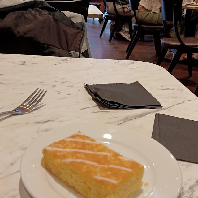 Lemon Cake and Coffee