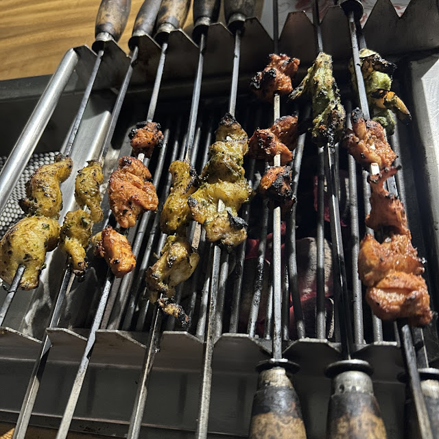 Barbecue Chicken Barbecue Fish