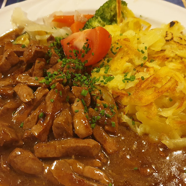 Kalbsläberli Mit Rösti