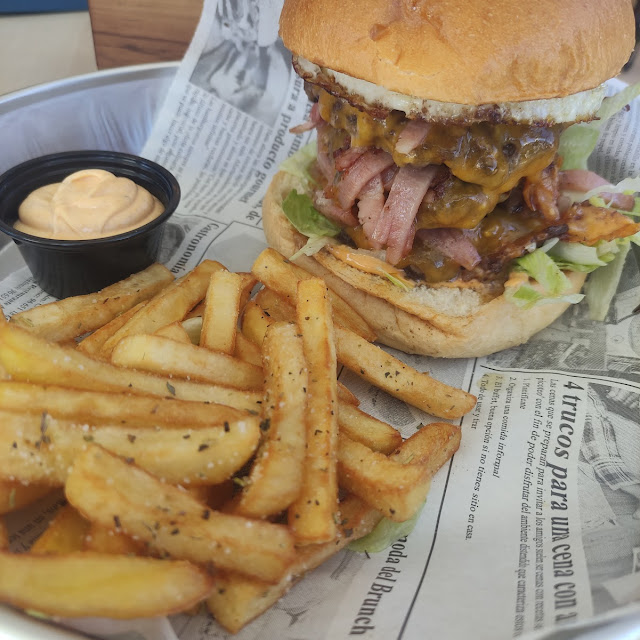 Burger Monkey Bacon