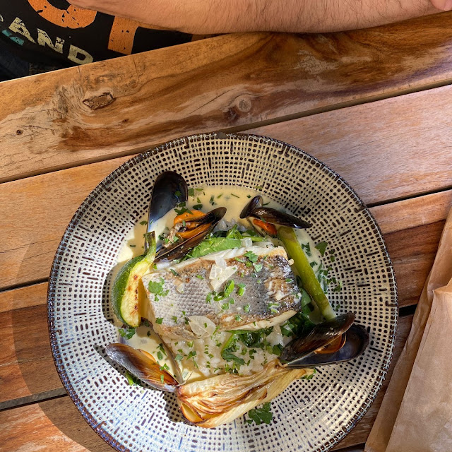 White Fish with Risotto