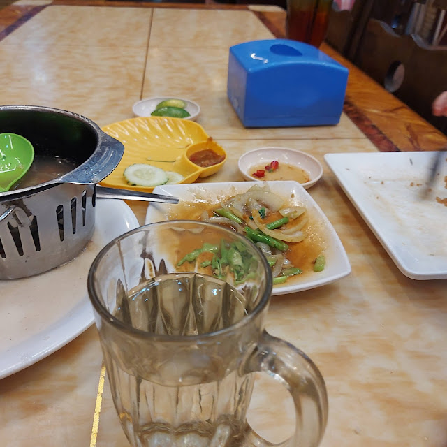 Sup Kor Dan Kailan Ikan Masin