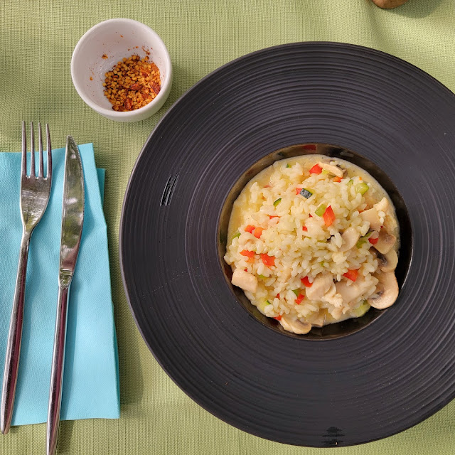 Risotto with Chicken and Vegetables