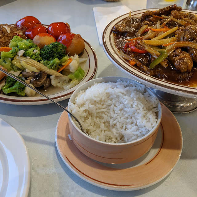 Combo 7 and Ginger Beef