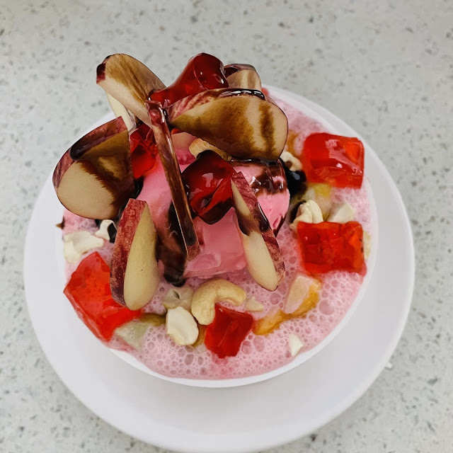 Fruit Salad with Ice-Cream