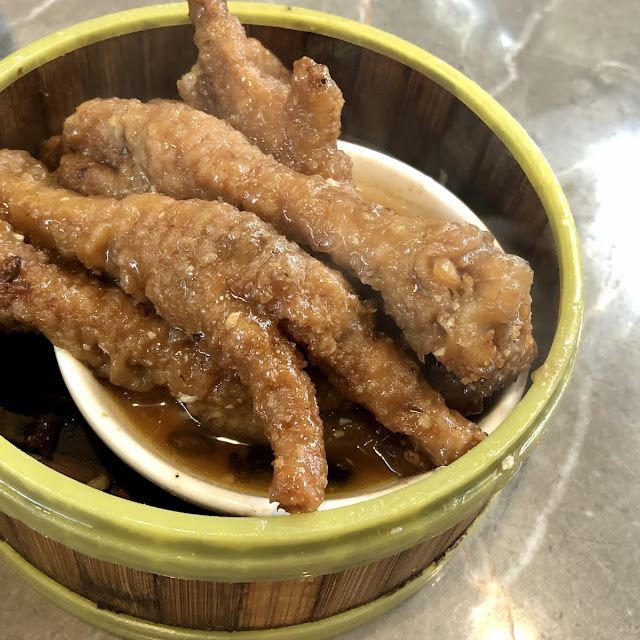 Steam Chicken Feet with Black Bean Sauce