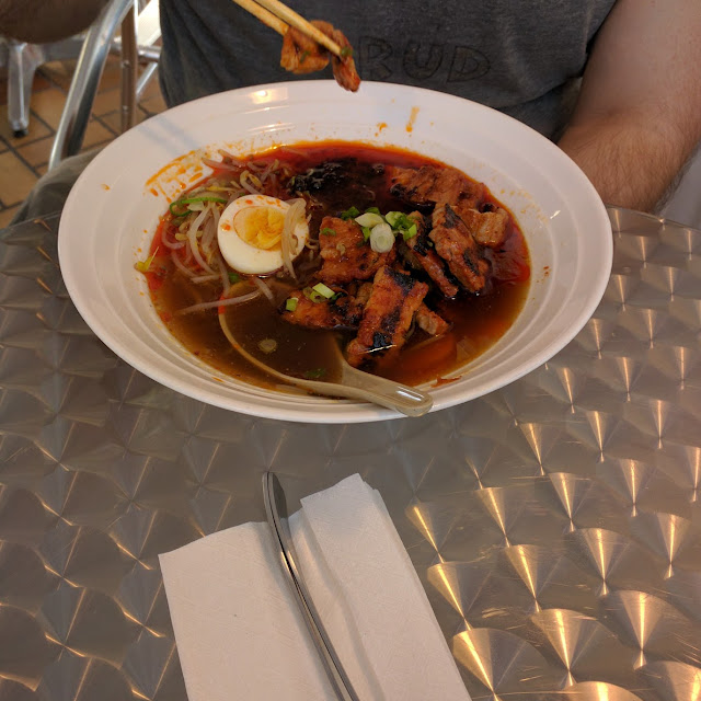 Ramen Bowl with Spicy Chicken