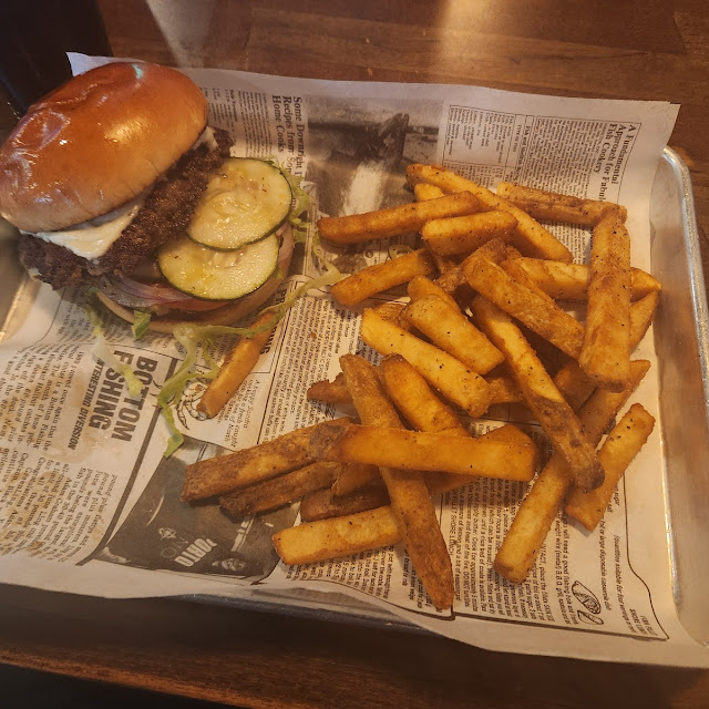 Smash Burger and Fries