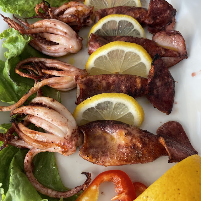 Grilled Squids