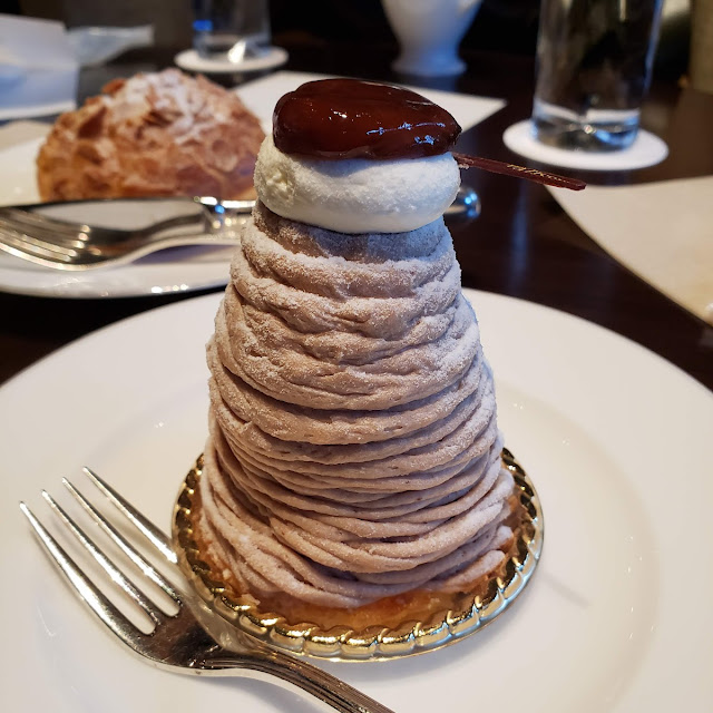 フランス風モンブラン
