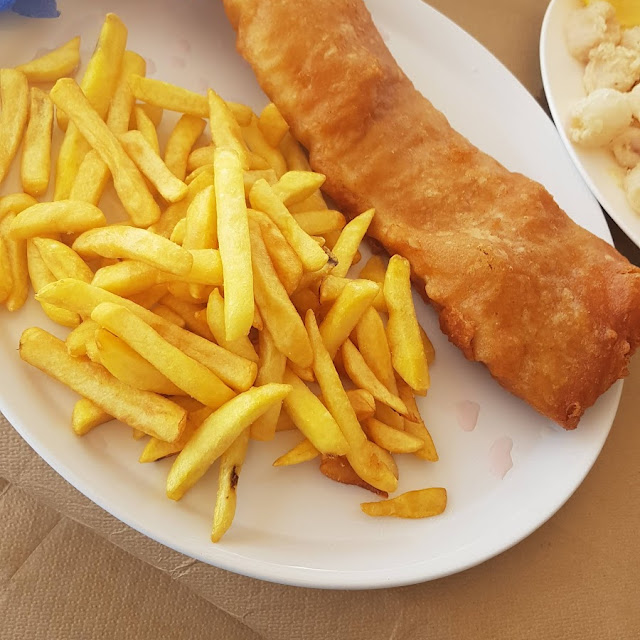 English Style Fish and Chips