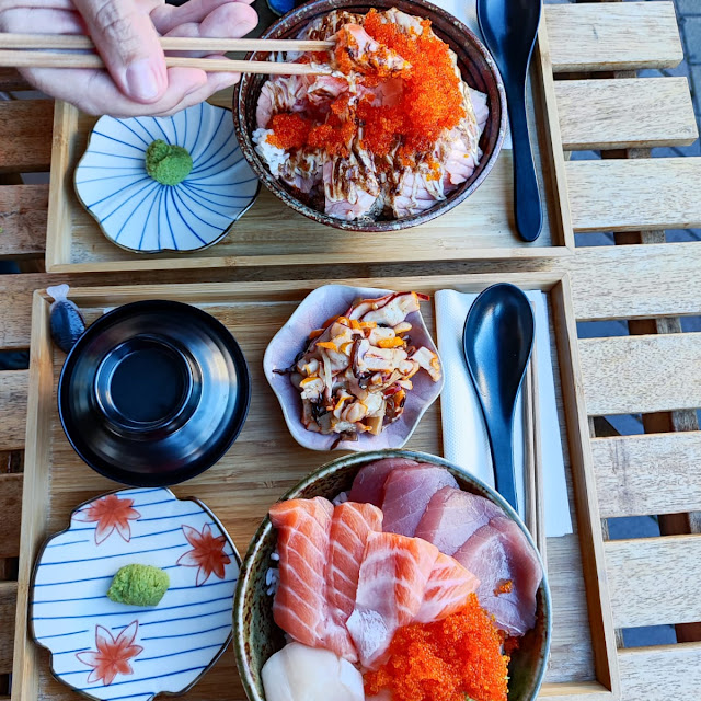 Salmon Donburi