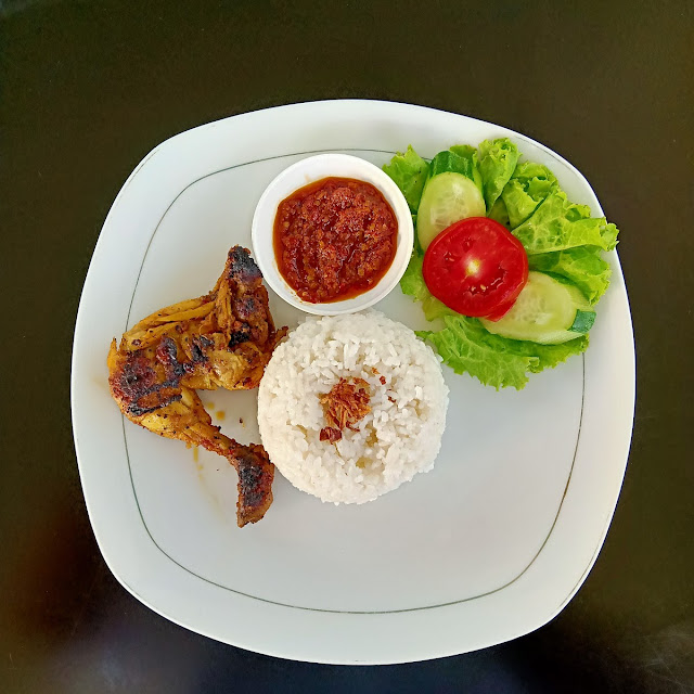 Nasi Ayam Bakar Sambal Teri