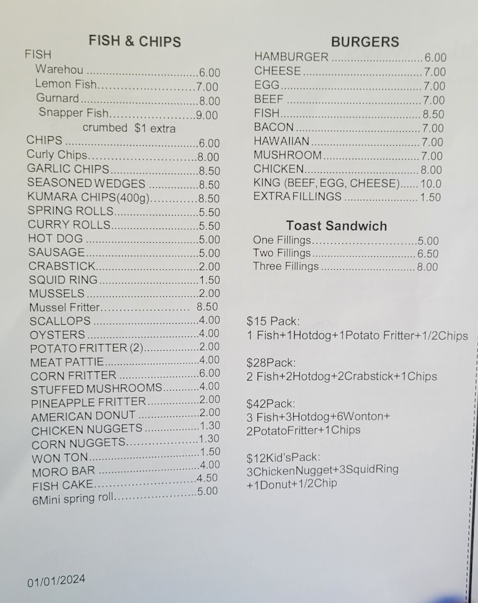 Menu Photo 0