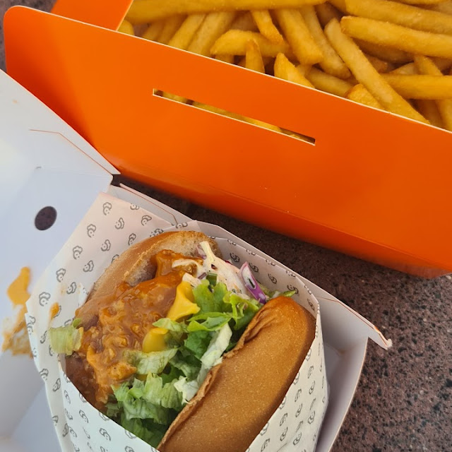 Maple Sriracha Chicken Burger
