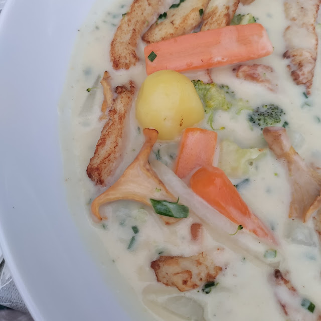 Gemusebowl Pikant Mit Hahnchenbruststreifen