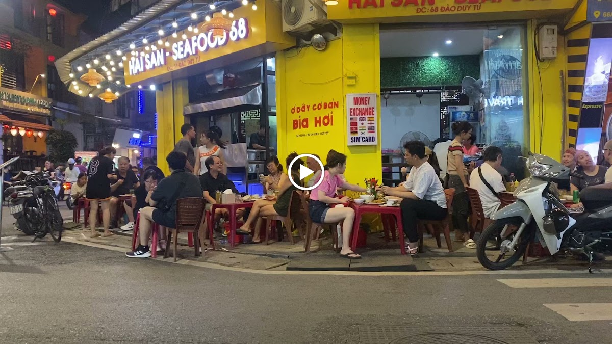Hải Sản Seafood 68 Restaurant Hanoi Old Quarter