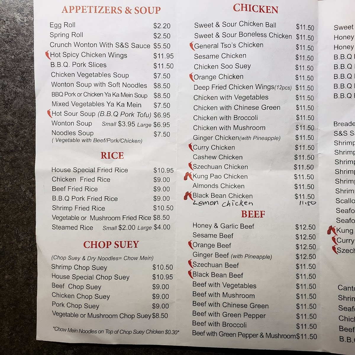 Menu Photo 4