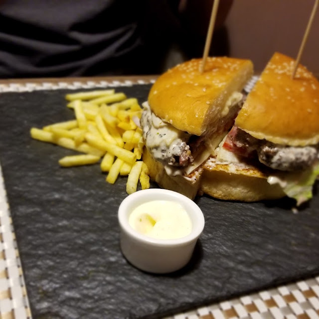 Chicken Burger with Fries