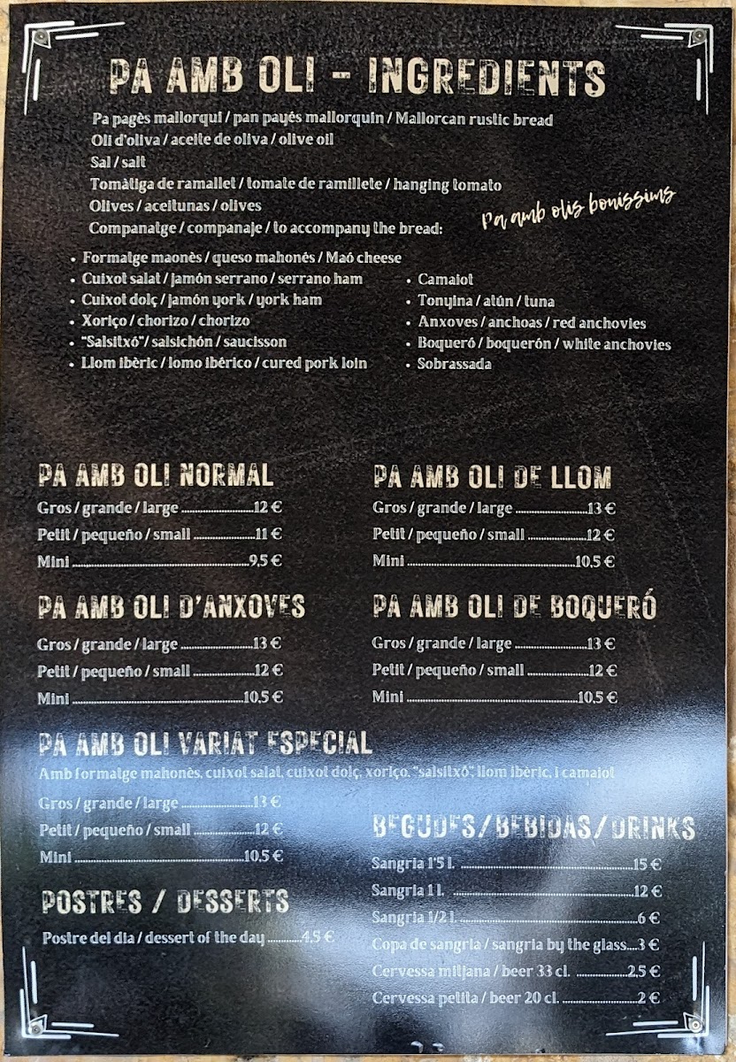 Menu Photo 1
