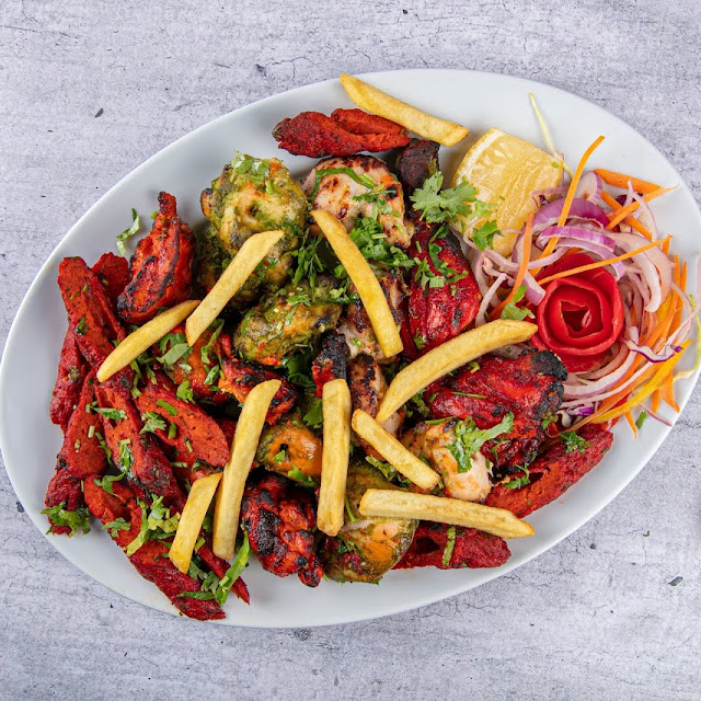 Tandoori Mix Grill Platter
