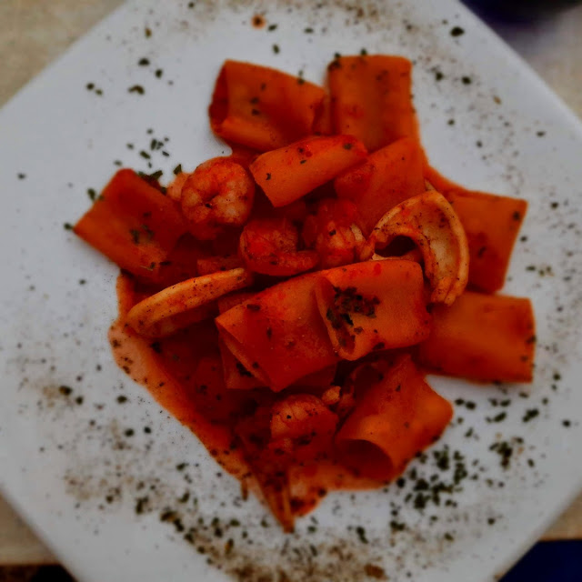 Pasta Mit Meeresfrüchte